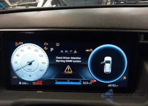 2022 Hyundai Tucson Limited z USA, uszkodzony, nr VIN 5NMJECAE7NH075495